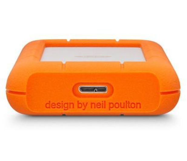 LaCie Rugged Mini 4TB USB 3.2 Gen. 1 Pomarańczowo-Szary - 298291 - zdjęcie 7